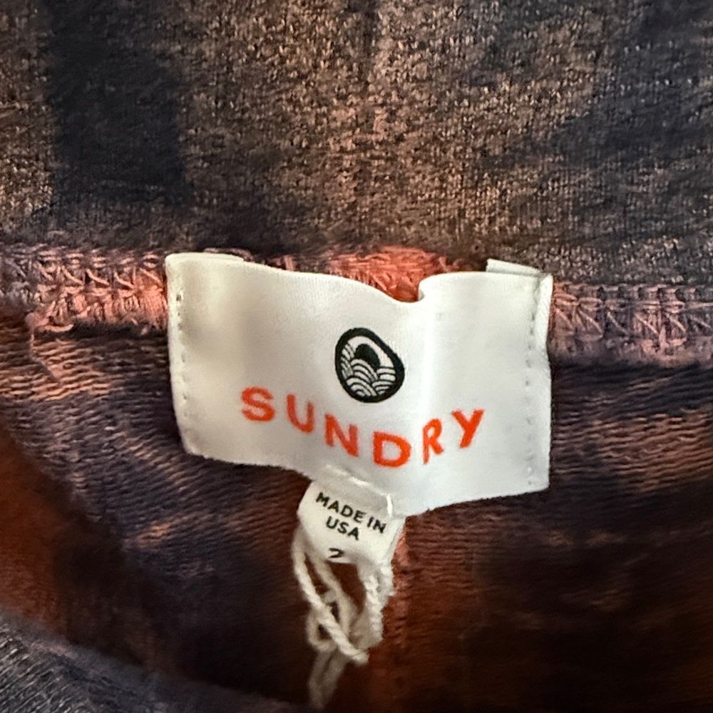 Sundry Yoga Pants Brick Navy Tie Dye M - Picture 4 of 5